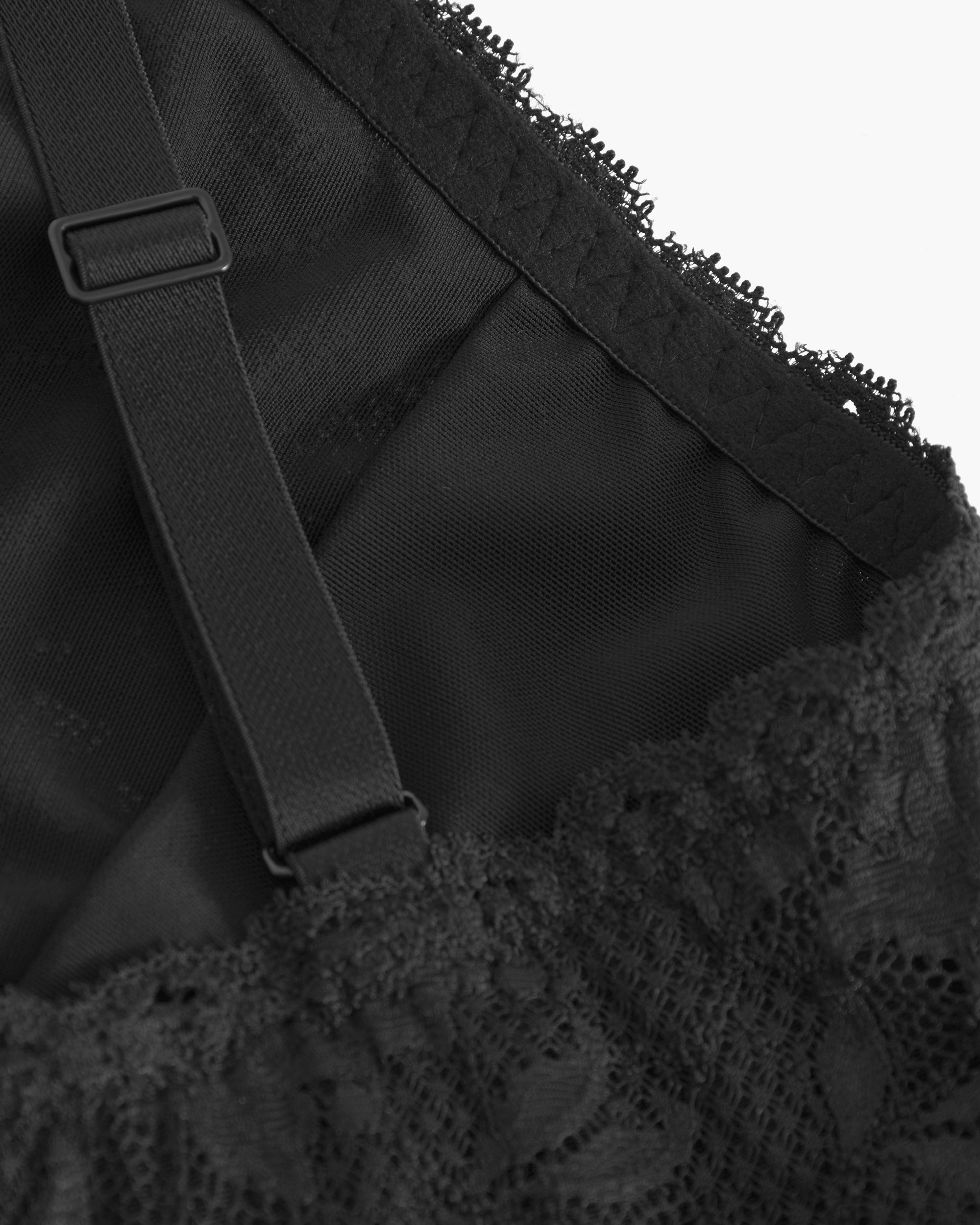 Curvy Plungie Longline Bralette