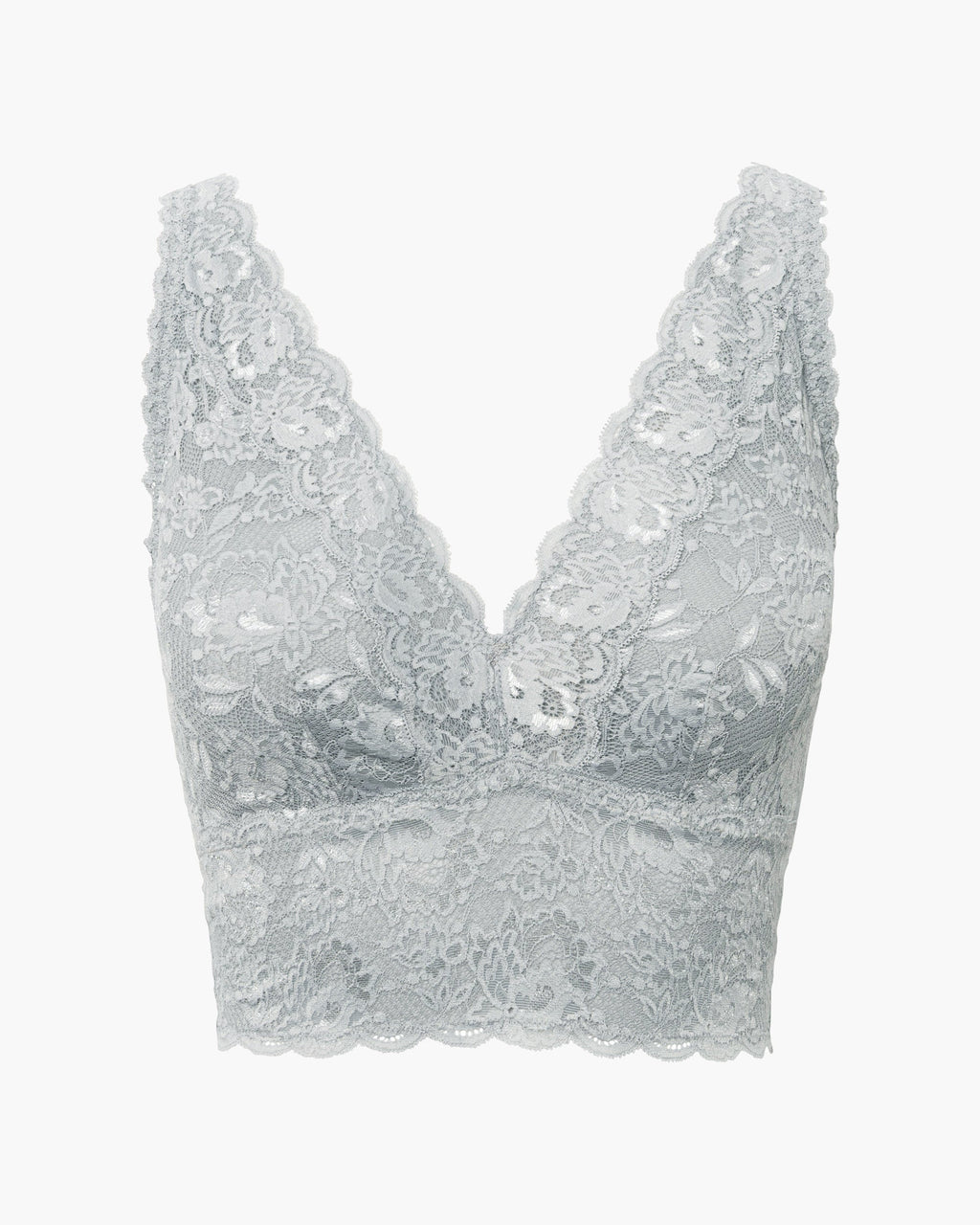 Curvy Plungie Longline Bralette