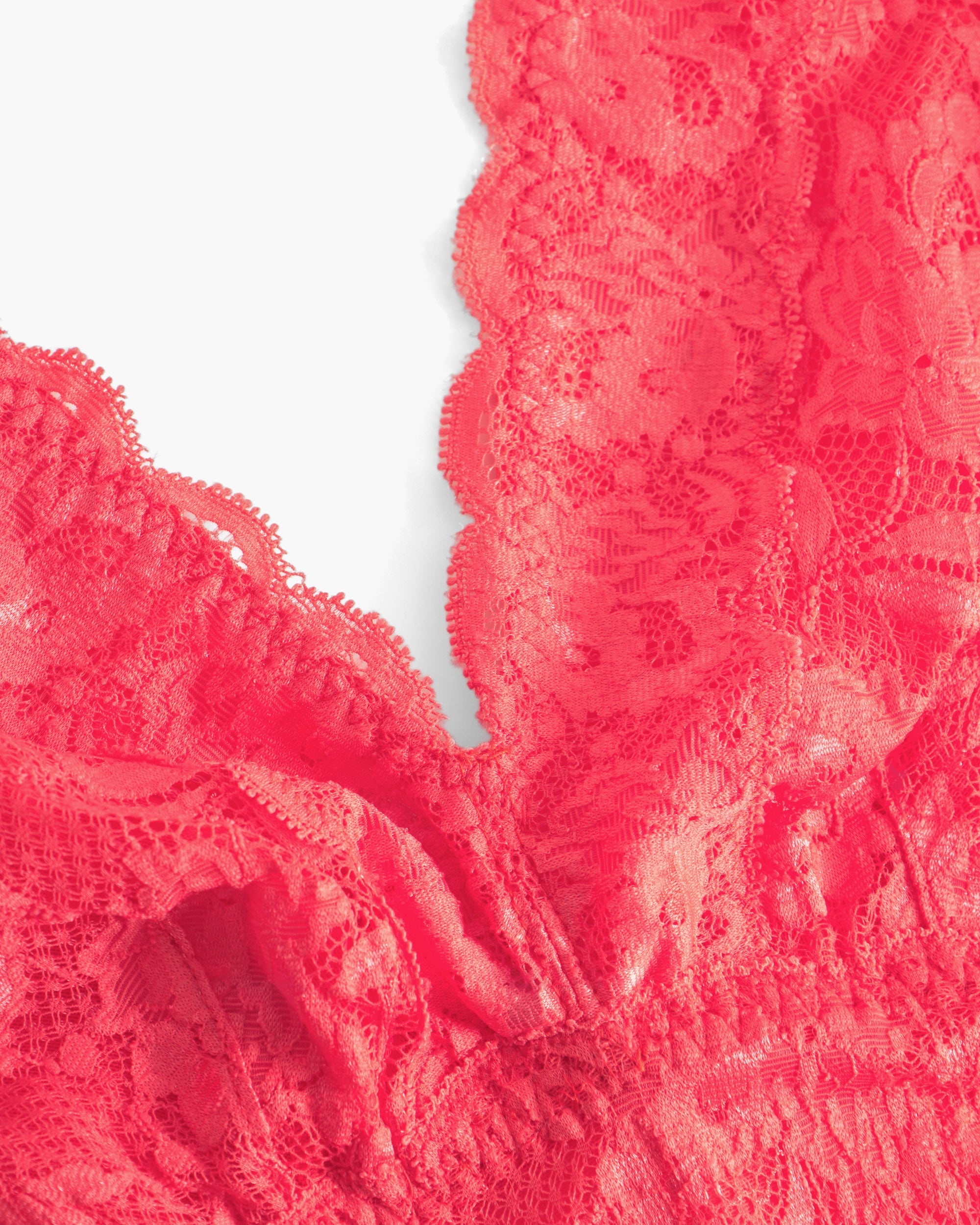 Curvy Plungie Longline Bralette