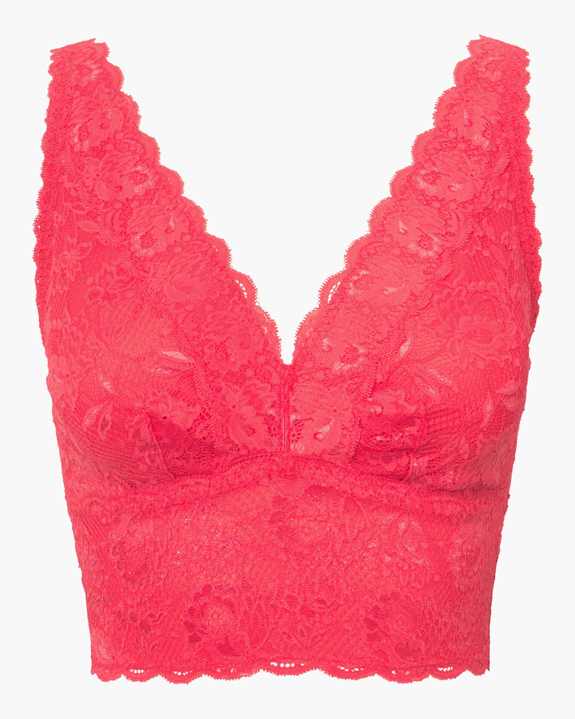 Curvy Plungie Longline Bralette