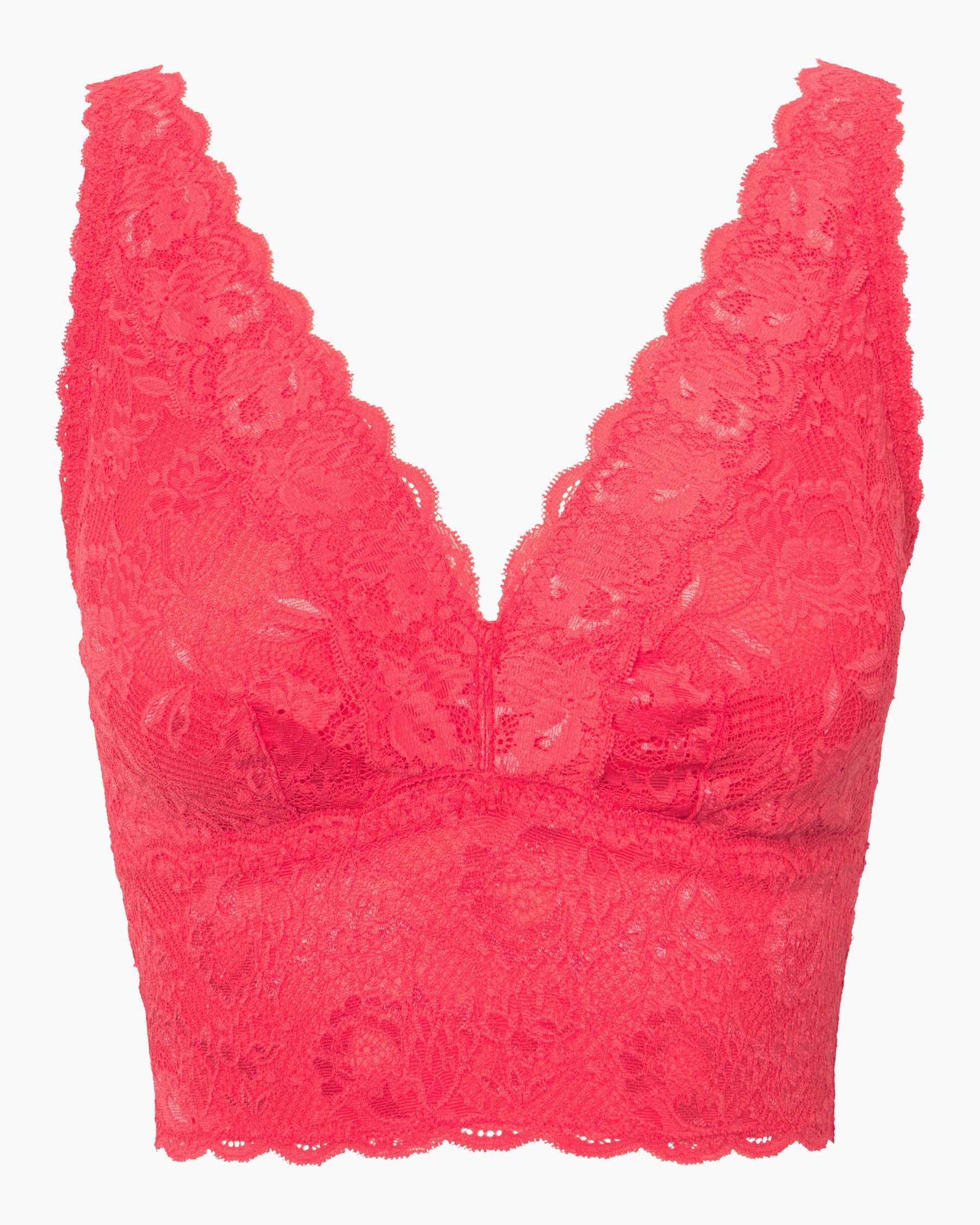 Curvy Plungie Longline Bralette