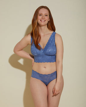 Curvy Plungie Longline Bralette