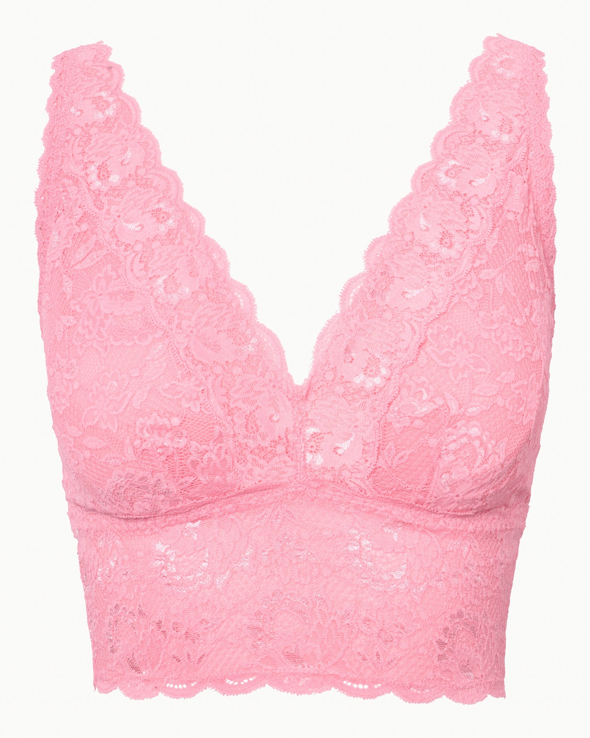 Curvy Plungie Longline Bralette