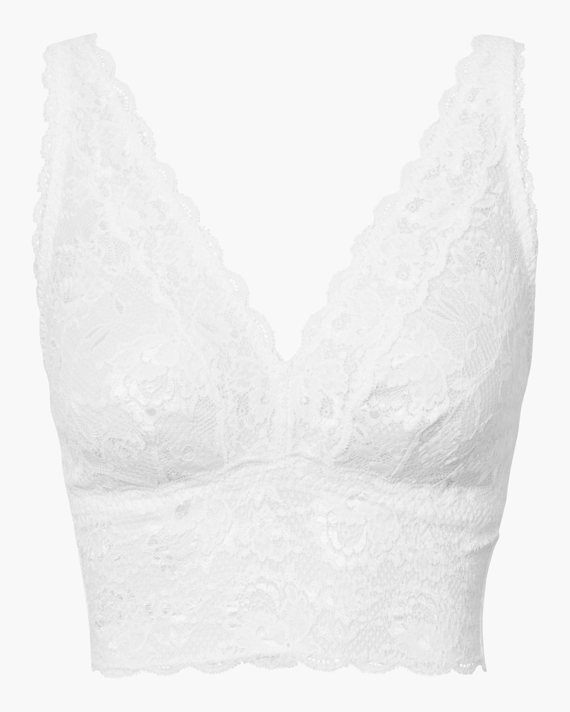 Curvy Plungie Longline Bralette