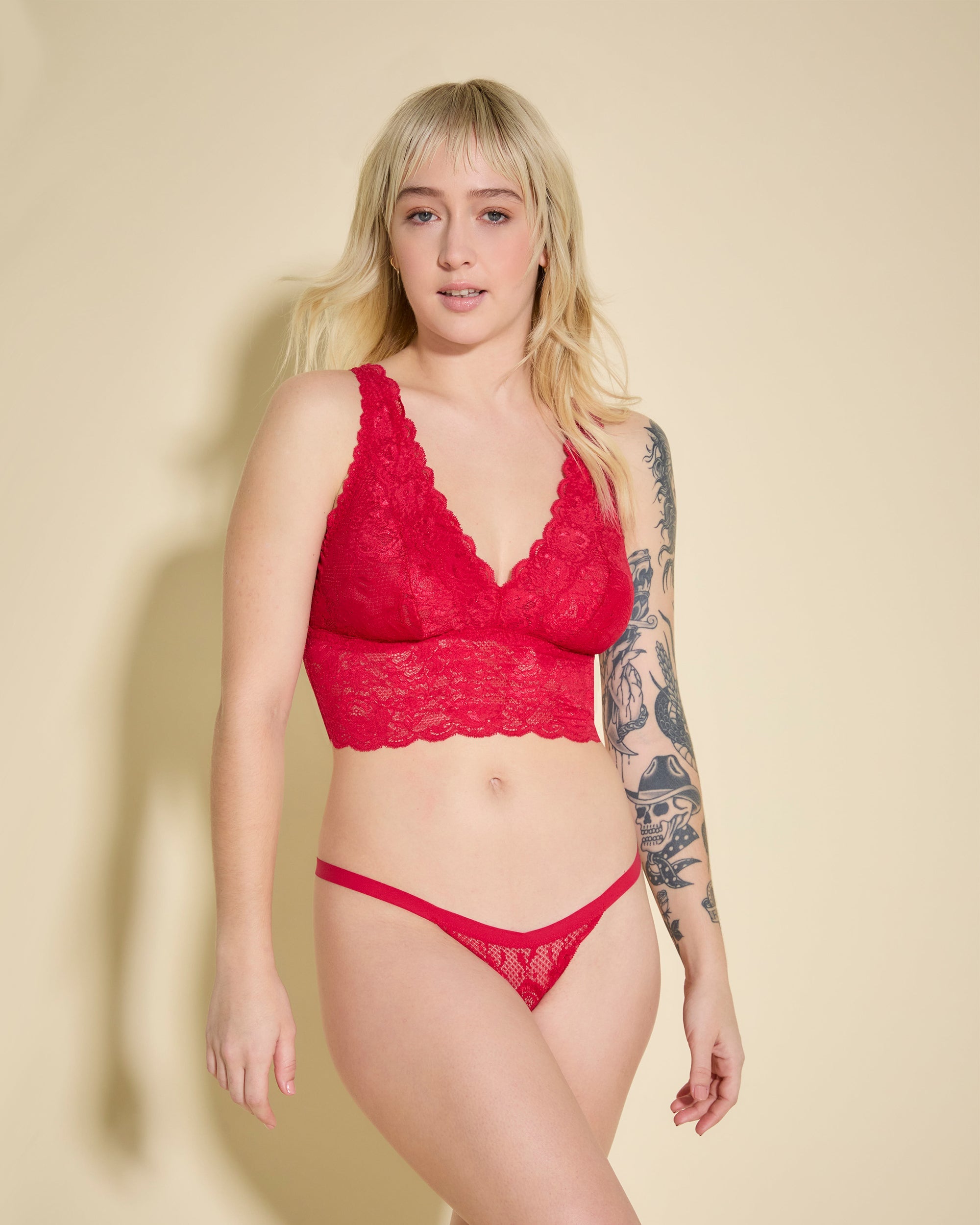 Plungie Longline Bralette