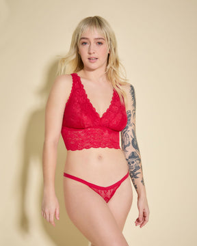 Plungie Longline Bralette