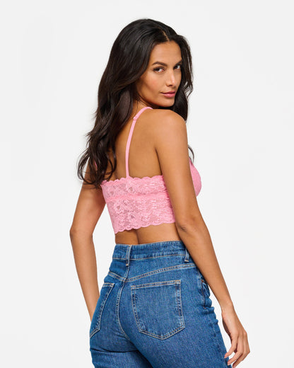 Bralette Alta Con Scollatura Profonda