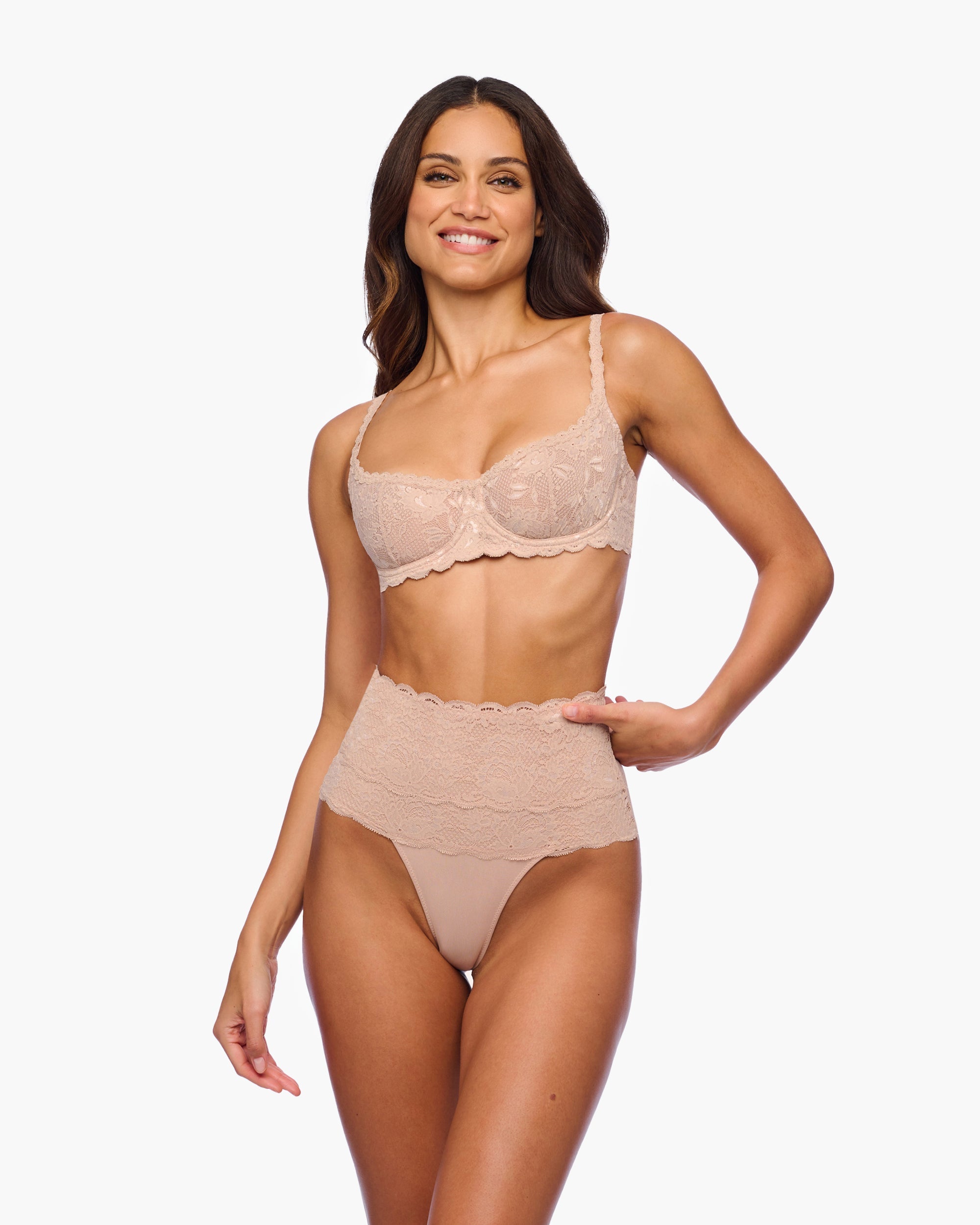 Sexy High Waisted Thong Shapewear
