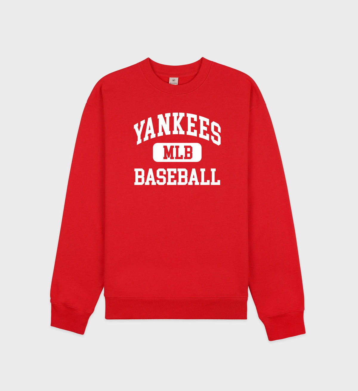 Yankees Ivy Crewneck - Fire red/White
