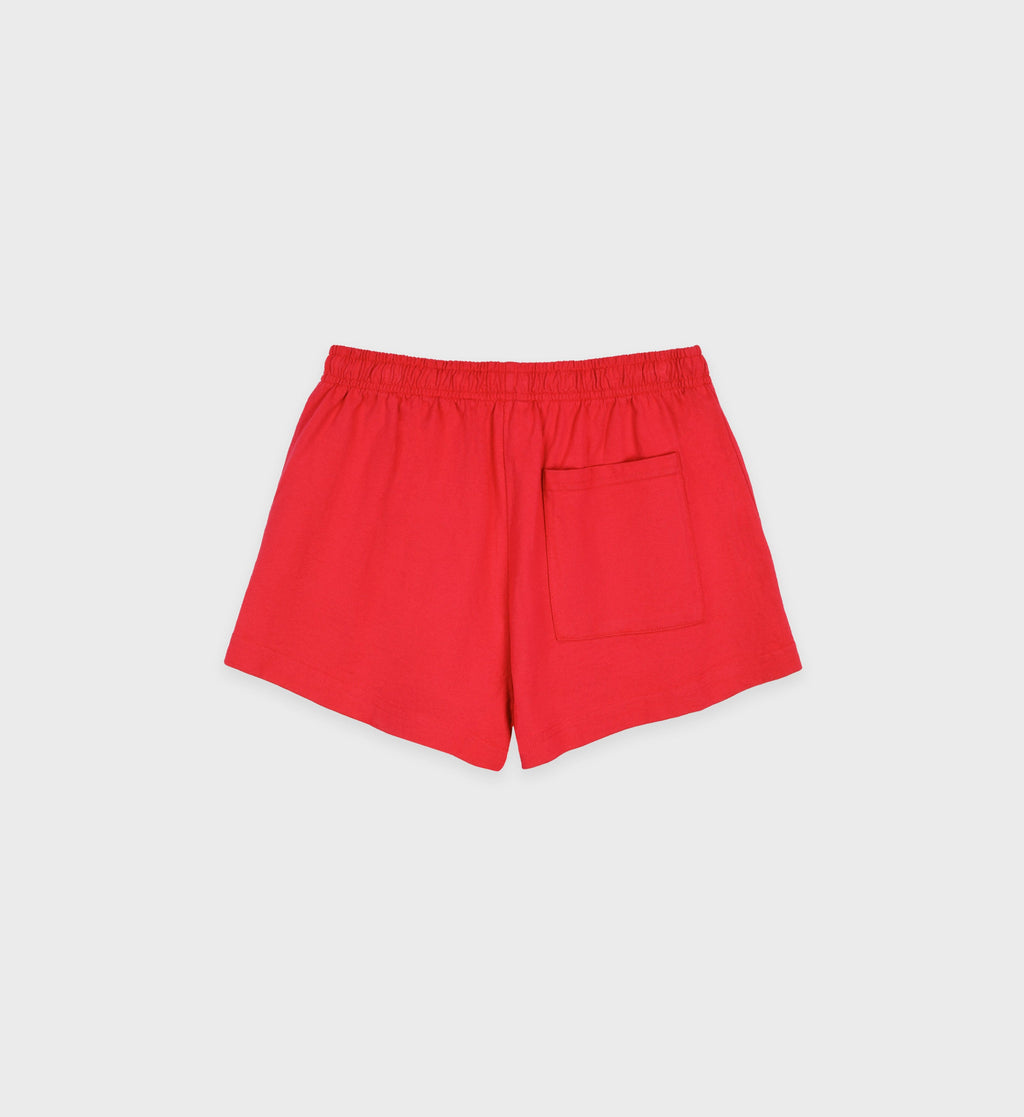 New York Ivy Disco Short - Ruby/Navy