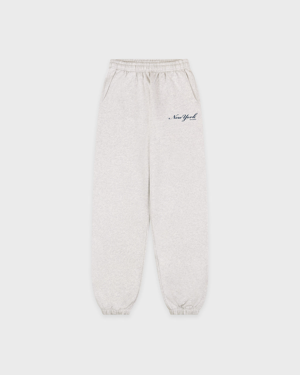 New York Sweatpant - Heather Gray/Navy
