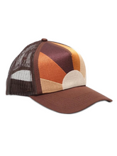 NAHMIAS TONAL SUNSET TRUCKER HAT BROWN
