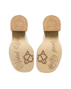 Nova White Alcohol Leather