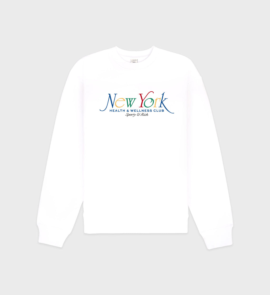 NY 94 Crewneck - White/Multi