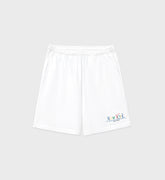 NY 94 Gym Short - White/Multi