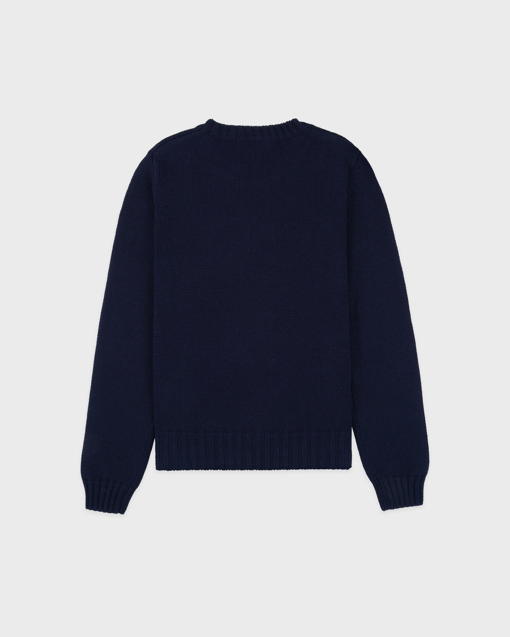 NY Crest Knitted Sweater - Navy