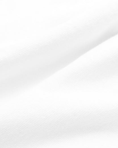 NY Crest Embroidered Quarter Zip - White