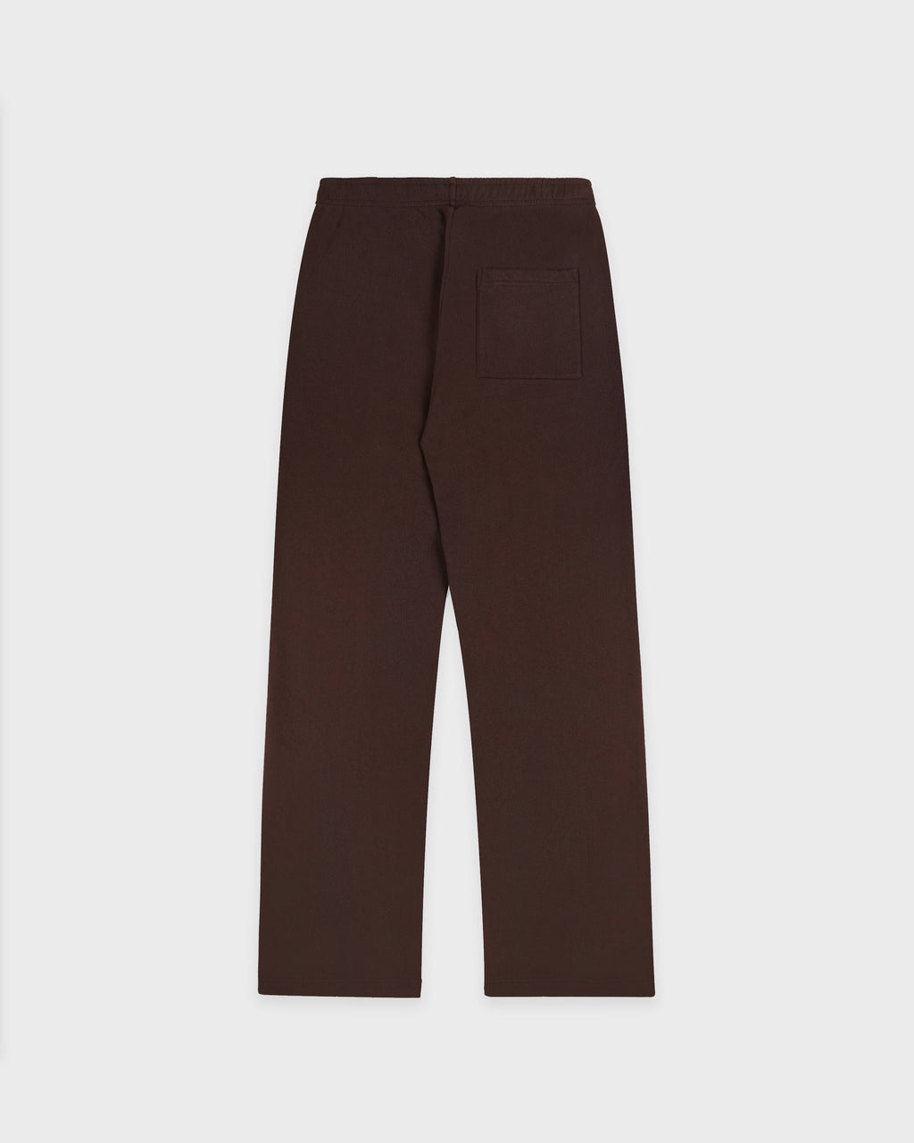 NY Crest Embroidered Wide Sweatpant - Chocolate
