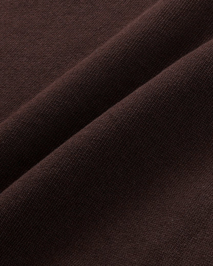 NY Crest Embroidered Wide Sweatpant - Chocolate