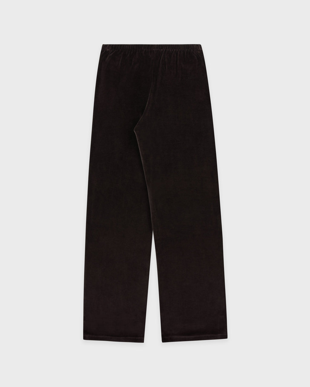 NY Crest Velour Sweatpant - Chocolate/Ecru