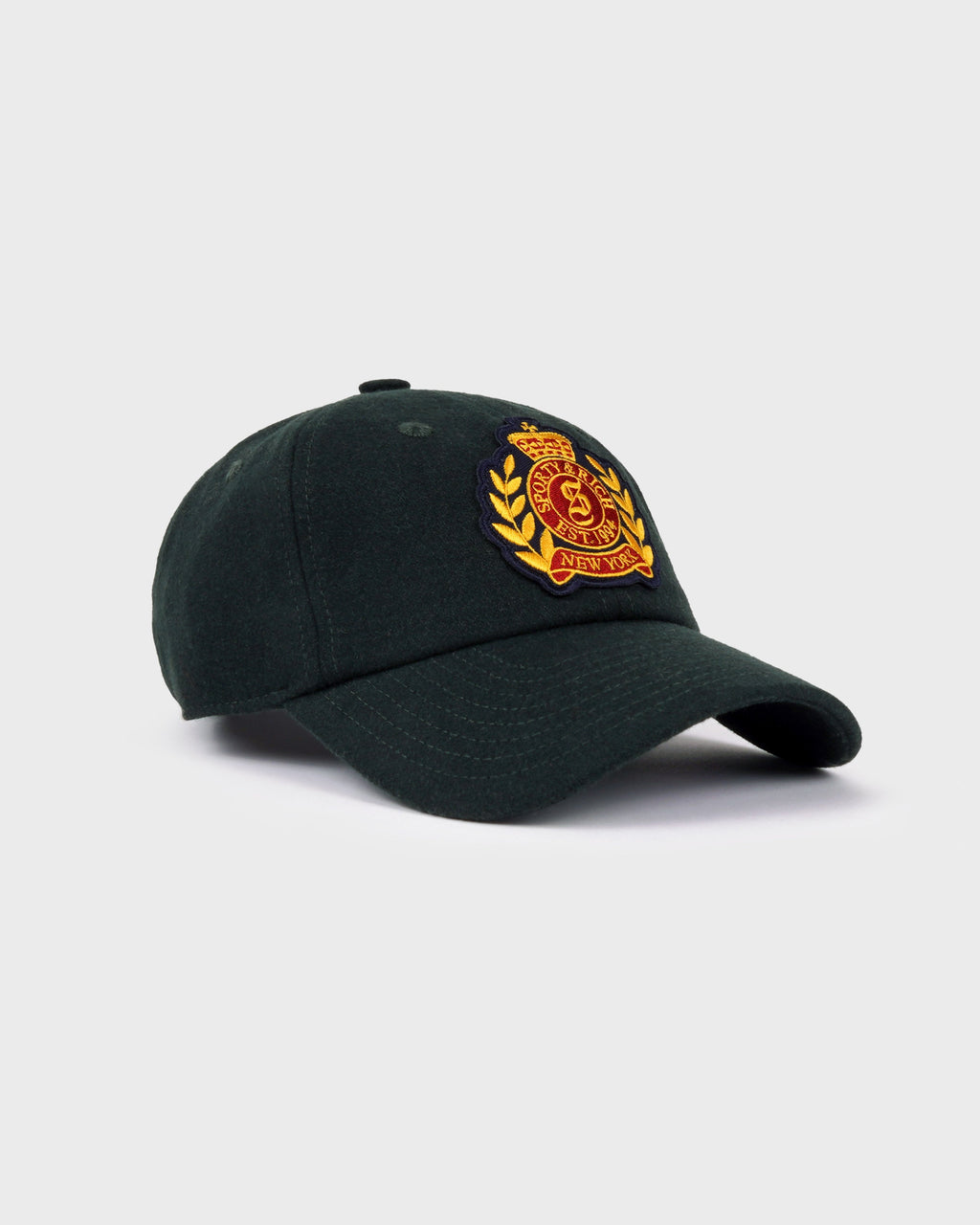 NY Crest Wool Hat - Forest