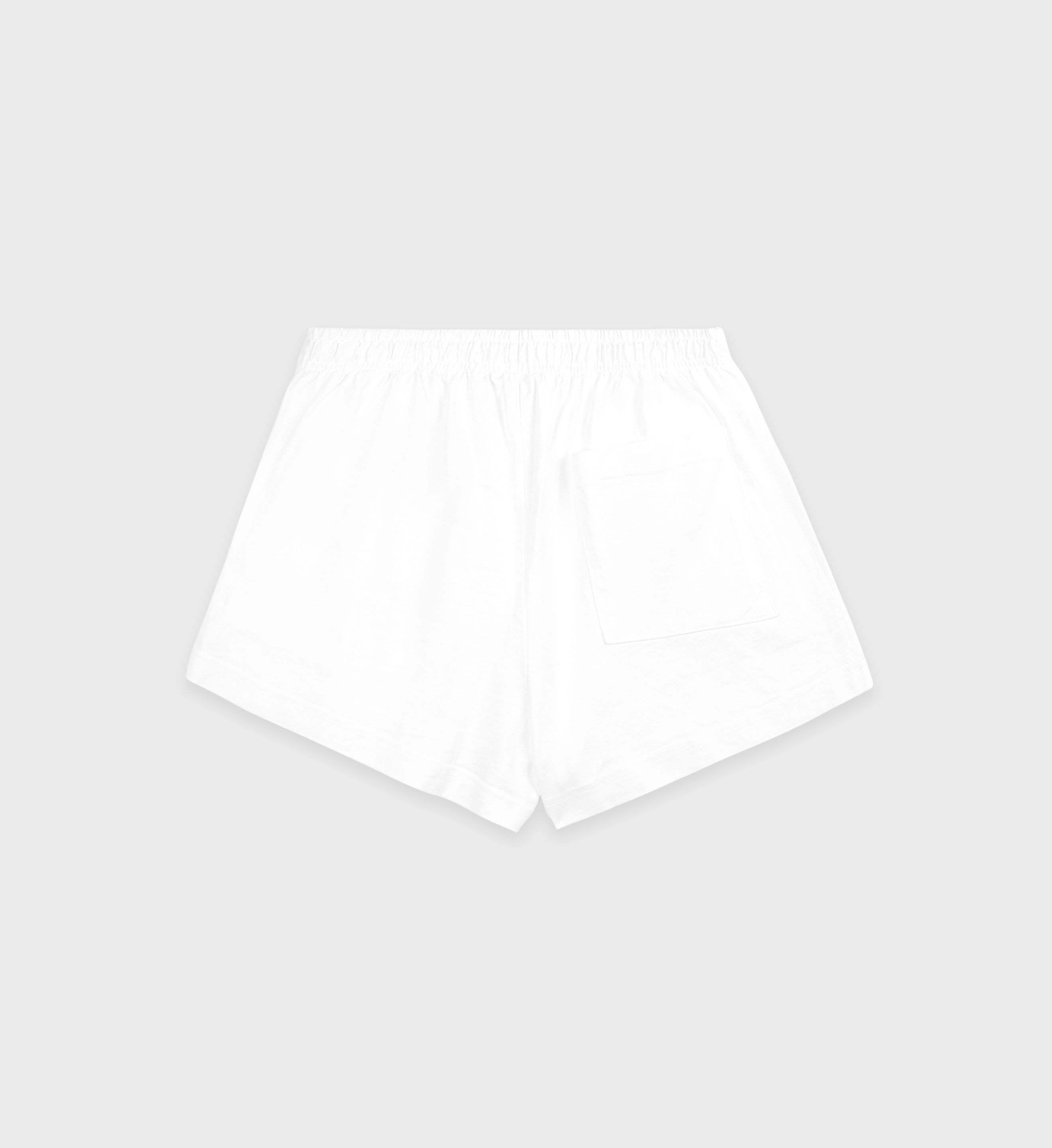 NY Health Club Disco Short - White/Navy