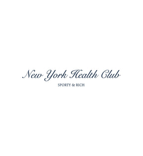 NY Health Club Polo - White/Navy