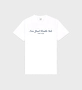 NY Health Club T-Shirt - White/Navy