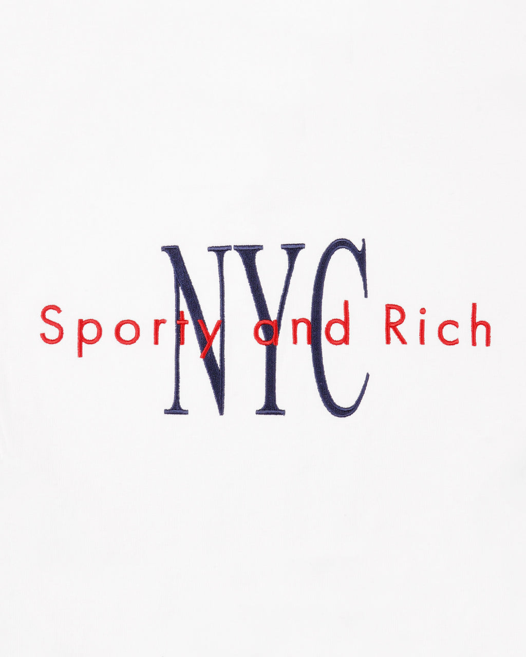 NY Minute Quarter Zip - White/Navy