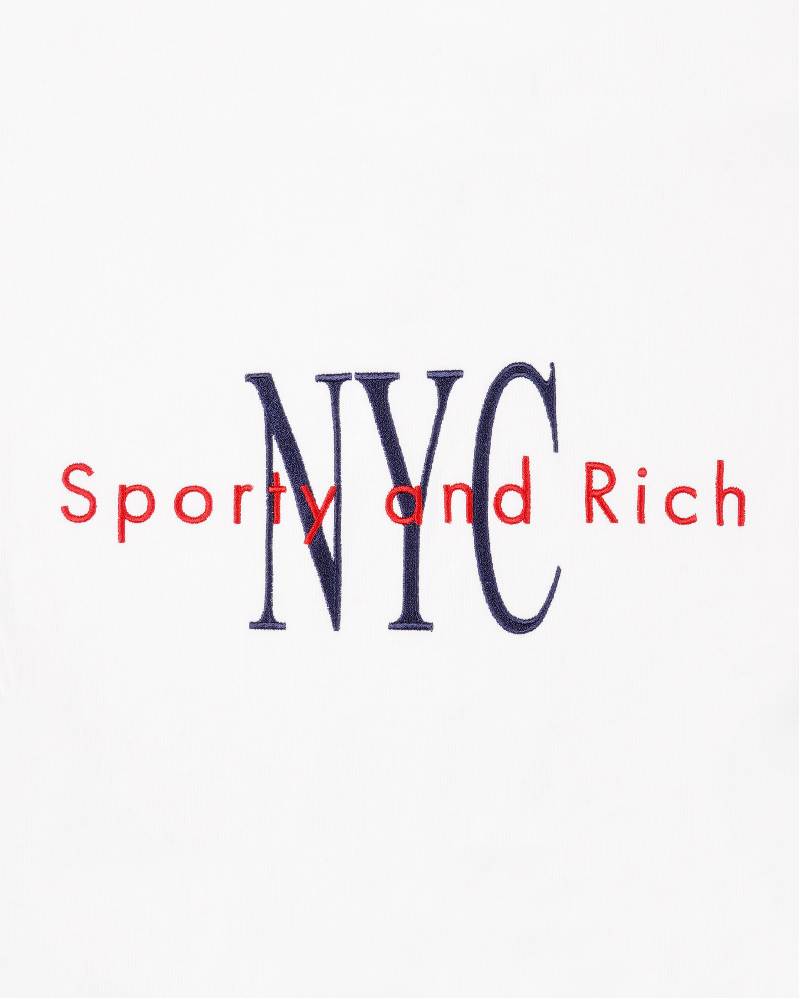 NY Minute Quarter Zip - White/Navy