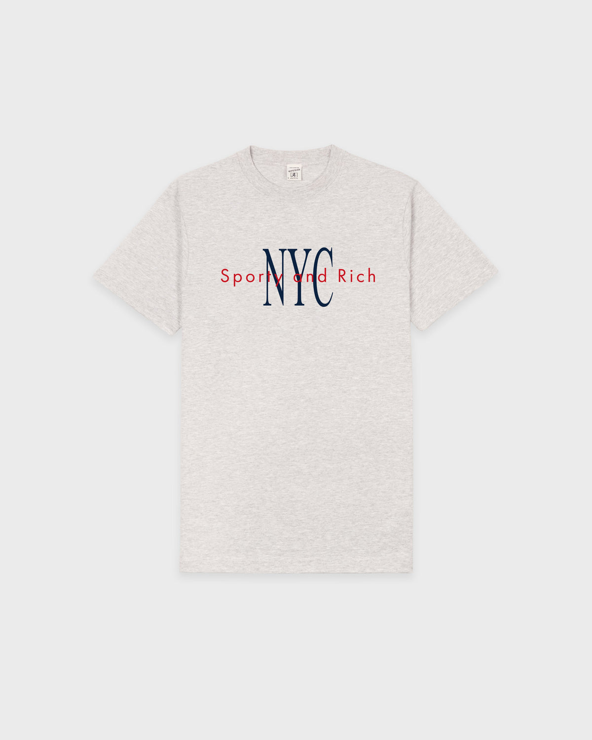 NY Minute T-Shirt - Heather Gray/Navy