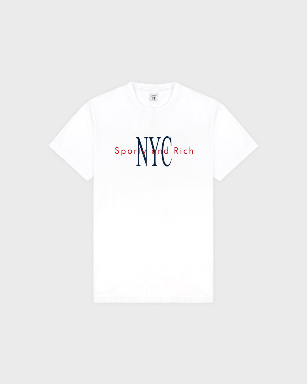 NY Minute T-Shirt - White/Navy