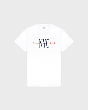 NY Minute T-Shirt - White/Navy