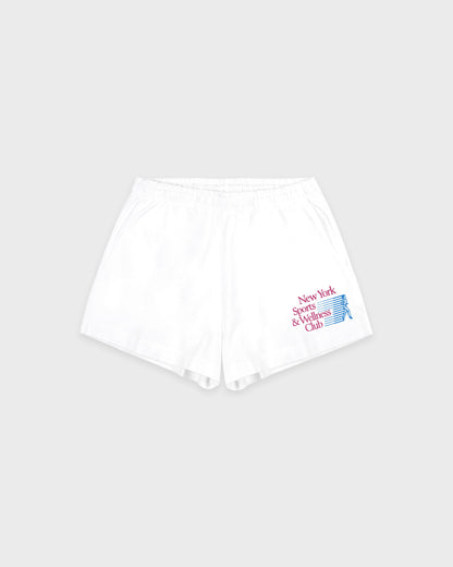 NY Motion Disco Short - White/Berry/Azure