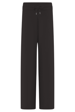 Natalya Knit Wide Leg Pants - Dark Chocolate