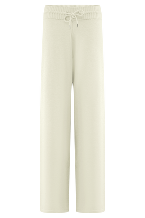 Natalya Knit Wide Leg Pants - Ivory
