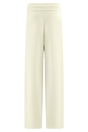 Natalya Knit Wide Leg Pants - Ivory