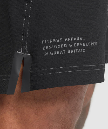 Gymshark Tactical 6" Short - Black