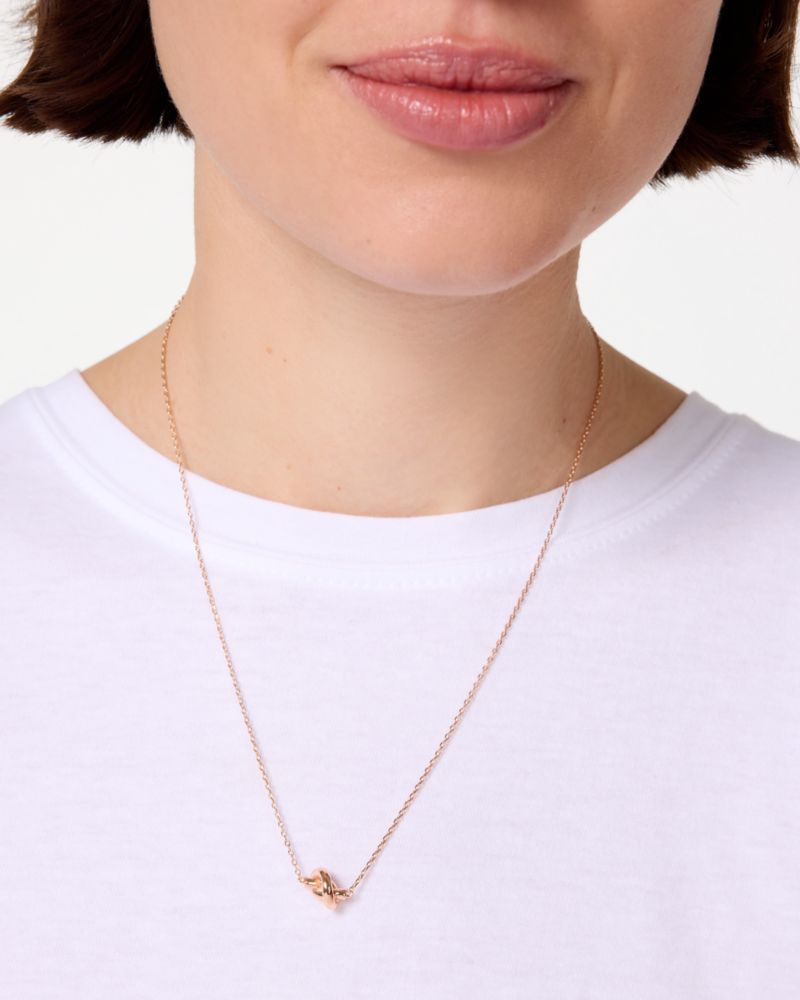Sailor's Knot Mini Pendant Necklace