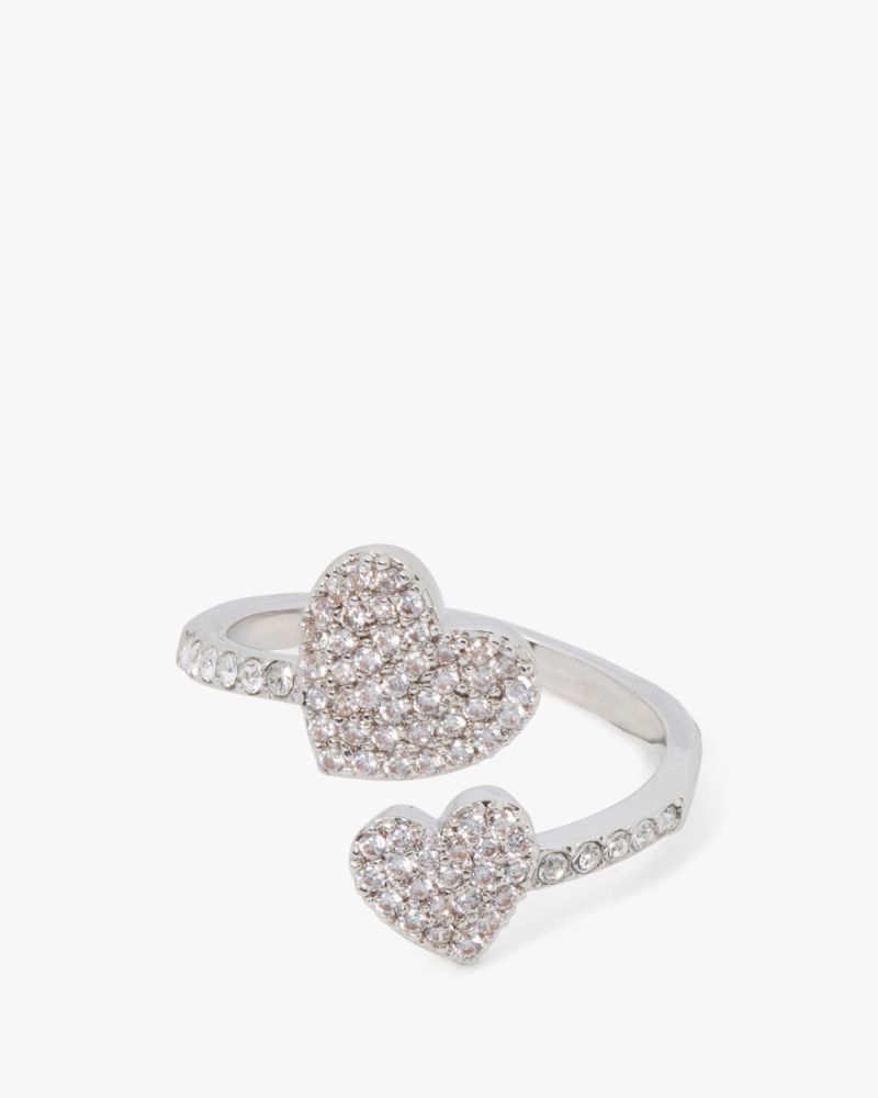 Yours Truly Pave Heart Ring