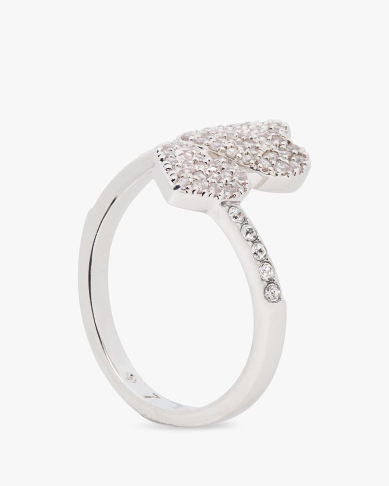 Yours Truly Pave Heart Ring