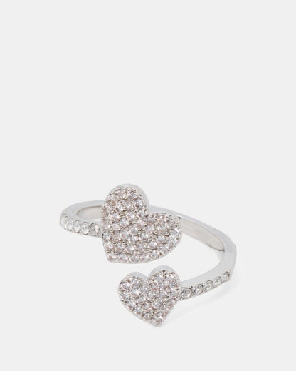 Yours Truly Pave Heart Ring
