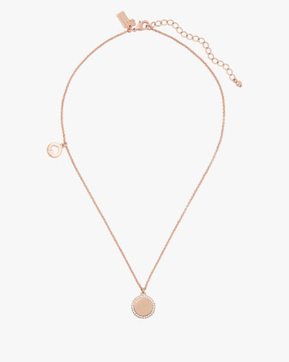 Spot The Spade Pave Charm Pendant Necklace