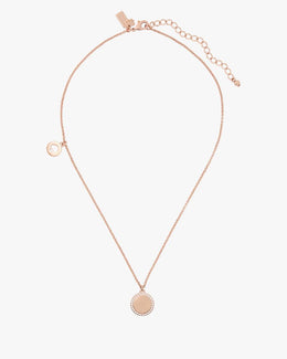 Spot The Spade Pave Charm Pendant Necklace