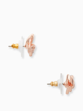 Skinny Mini Bow Studs