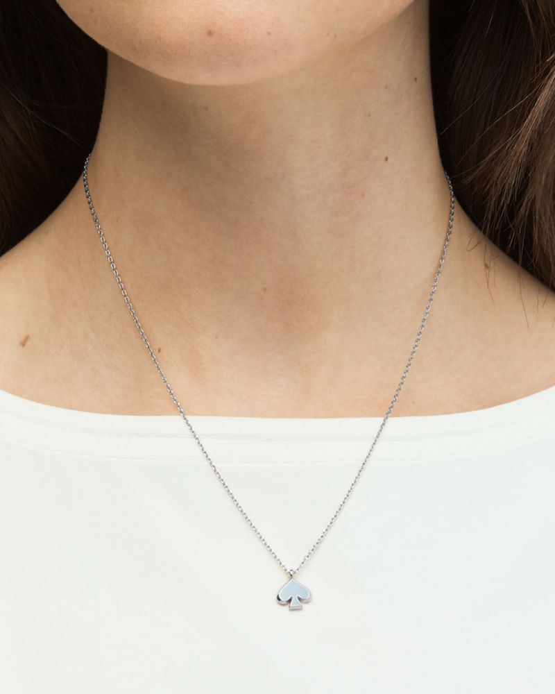 Everyday Spade Enamel Mini Pendant