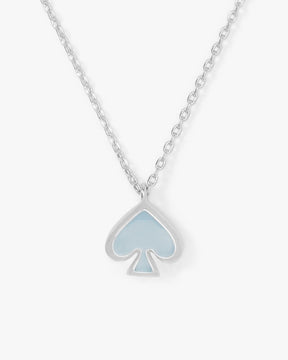 Everyday Spade Enamel Mini Pendant