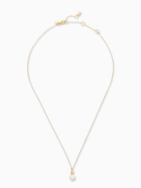 Pearls Of Wisdom Mini Pendant Necklace