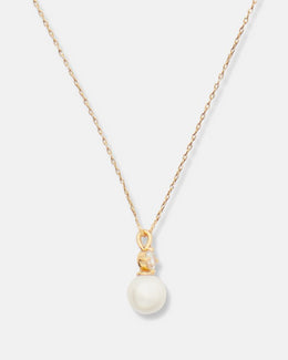 Pearls Of Wisdom Mini Pendant Necklace