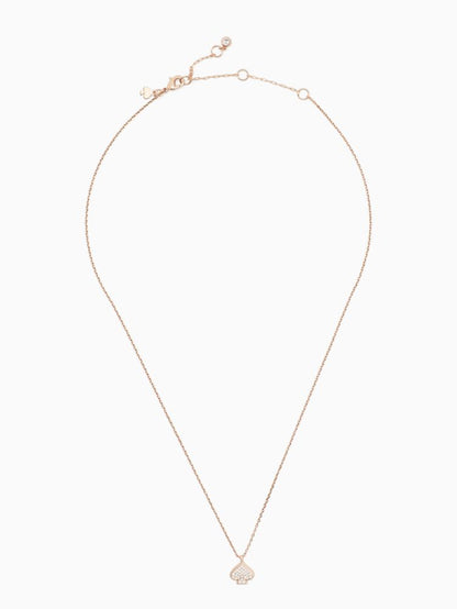 Everyday Spade Pave Mini Pendant